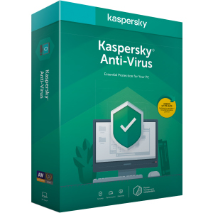 Kaspersky Anti-Virus 2020 первоначальная установка на 1 год для 1 ПК (DVD-Box, коробочная версия) в Черновцах