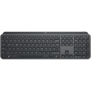 Клавіатура Logitech MX Keys Advanced Wireless Illuminated Graphite (920-009417) в Чернівцях