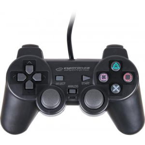 купить Геймпад Esperanza Vibration gamepad PS2/PS3/PC USB (EG106)