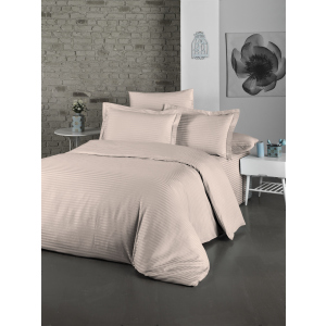 Комплект постільної білизни LightHouse Exclusive Sateen Stripe Lux 200х220 (2200000550262) ТОП в Чернівцях