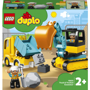 Конструктор LEGO DUPLO Town Вантажівка та гусеничний екскаватор 20 деталей (10931) в Чернівцях