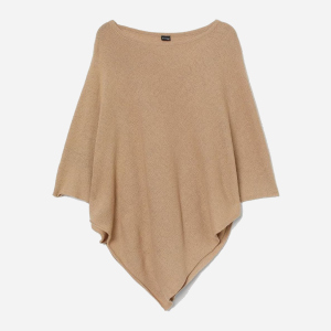 Пончо H&amp;M 0702368-0 One Size Beige (SA2000001654255) в Чернівцях