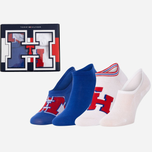 Набір шкарпеток Tommy Hilfiger Unisex Sneaker Giftbox 392004001-470 43-46 4 пари (8718824653433) ТОП в Чернівцях