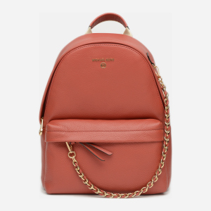 хороша модель Шкіряний жіночий рюкзак Michael Kors Slater MD Backpack 30T0G04B1L529 Terracotta (800070124300)