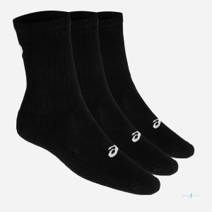 Носки Asics 3ppk Crew Sock 155204-0900 43-46 р 3 пары Черные (8718837138309) ТОП в Черновцах