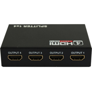 хорошая модель Активный HDMI сплитер Voltronic 1на4 порта, 4K, 2K, 3D, 1080Р, 1,4 версия, DC5V/2A Q50, Box (2000000161150)