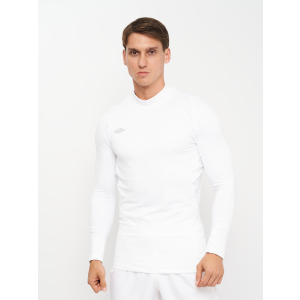 Жіночий лонгслів Umbro Ls Crew Baselayer Cold 61473U002 XXL Білий (5052137592649) в Чернівцях