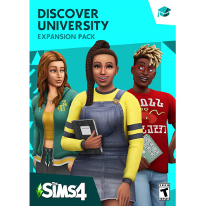 The Sims 4: В університеті. DLC (додаток) для ПК (PC-KEY, російська версія, електронний ключ у конверті)