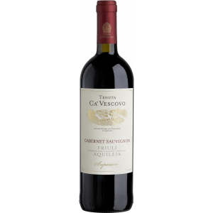 Вино Tenuta Ca'Vescovo Cabernet Sauvignon Superiore Friuli Aquileia красное сухое 0.75 л 13% (8002235396356) надежный