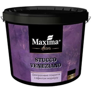 Декоративне покриття Maxima з ефектом мармуру "Stucco Veneziano" 15 кг (4820024426947) в Чернівцях