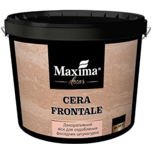 Декоративний віск Maxima для обробки фасадних штукатурок Cera Frontale 1 л (4820024426817) в Чернівцях