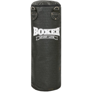 Мішок боксерський Boxer кирза 80 см Чорний (1002-04) краща модель в Чернівцях