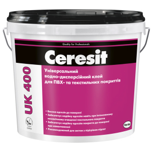 купити Клей для ПВХ Ceresit Thomsit UK400 14кг