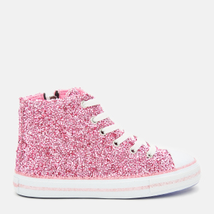 Кеды детские VUVU KIDS Pink glitter 3004 3.5 35 Розовые с бисером (8380001300435) ТОП в Черновцах