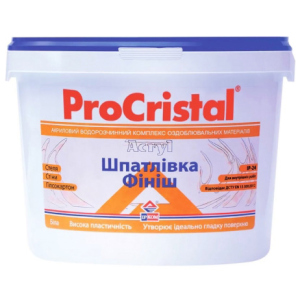 Шпаклівка Ірком Про-Кристал, 15 кг (Е5373) краща модель в Чернівцях