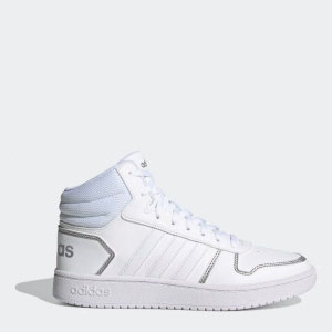 Черевики Adidas Hoops 2.0 Mid FY6023 37.5 (5.5) 24 см Ftwwht/Ftwwht/Silvmt (4064039171014) надійний