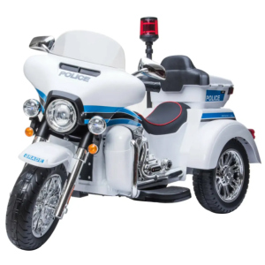 Електротрицикл Kidsauto Police SMT-111 white (6903351801118) краща модель в Чернівцях