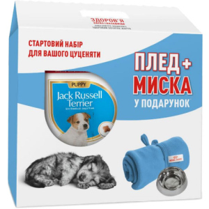 Сухий повнораційний корм Royal Canin Jack Russel Terrier Puppy для цуценят породи Джек Рассел тер'єр до 10 місяців 1.5 кг + плед та миска в подарунок (11_11105) ТОП в Чернівцях