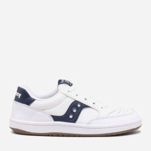 Кроссовки детские кожаные Saucony Jazz Court SK264397 36 (4) White/Navy (194917108406) ТОП в Черновцах