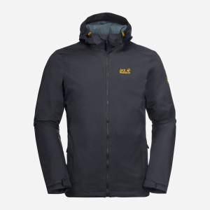 Куртка Jack Wolfskin Frosty Morning Jkt M 1113721-6350 M Темно-серая (4060477917122) ТОП в Черновцах