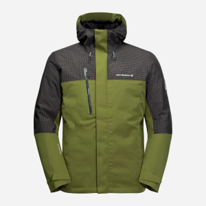 Куртка Jack Wolfskin Dna Icefall Jkt M 1114731-4158 XXL Сіро-зелена (4060477919805)