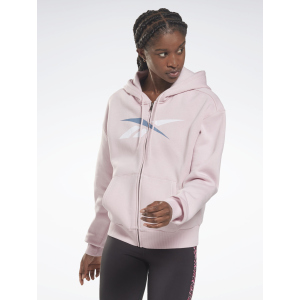 Спортивна кофта Reebok TE Vector FZ Hoodie H62059 S Frost Berry (4064056738108) в Чернівцях