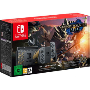 Портативна ігрова приставка Nintendo Switch V2 Monster Hunter Rise Edition [56857] краща модель в Чернівцях