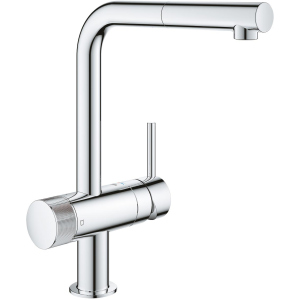 Смеситель кухонный с подключением к фильтру GROHE Blue Pure Minta 31721000 ТОП в Черновцах