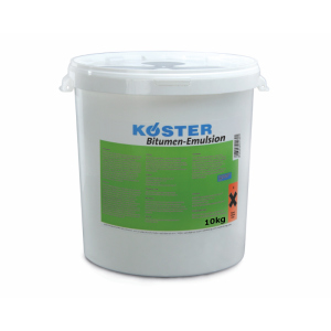 купить Мастика битумная KÖSTER BITUMEN-EMULSION гидроизоляционная черная 10 кг