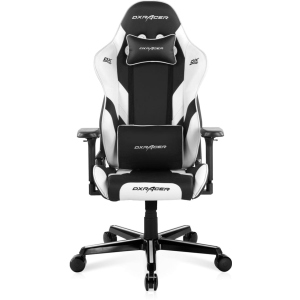 Крісло для геймерів DXRacer G Series D8100 Чорно-біле (GC-G001-NW-C2-NVF) в Чернівцях