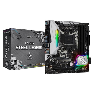 Материнська плата ASRock b450 Steel Legend Socket am4 в Чернівцях