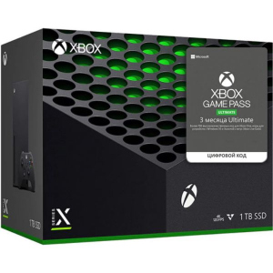 Microsoft Xbox Series X 1Tb + Xbox Game Pass Ultimate (3 місяці) в Чернівцях