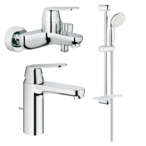 Набор смесителей Grohe Eurosmart M-Size 126112M надежный