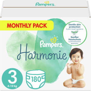 Подгузники Pampers Harmonie Размер 3 (6-10 кг) 180 шт (8006540156414) ТОП в Черновцах