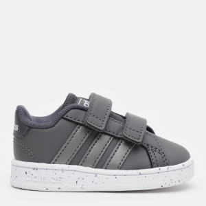 Кеды детские Adidas Grand Court I GZ7620 18 (2K) Grefiv/Ironmt/Ftwwht (4064047664607) лучшая модель в Черновцах