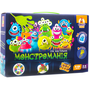 хорошая модель Настольная игра Vladi Toys Монстромания с липучками (укр) (VT8044-23) (4820195057049)