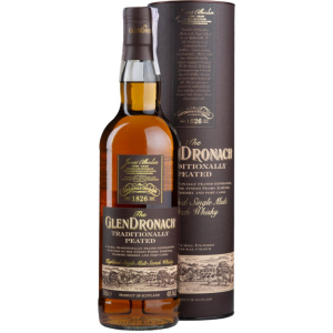 Виски GlenDronach Peated 0.7 л 46% в тубусе (5060399689199) краща модель в Чернівцях