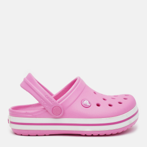 Кроки Crocs Kids Jibbitz Crocband Clog K 204537-6U9-J2 33-34 Рожеві (887350925494) краща модель в Чернівцях