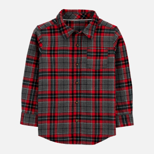 Сорочка Carters 3J216610 122 см 981 PL Plaid (194133515095) краща модель в Чернівцях