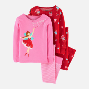 Пижама (футболка с длинными рукавами + штаны) Carters 29634714 92 см 2 шт 969 PRT Print (192136621584) лучшая модель в Черновцах