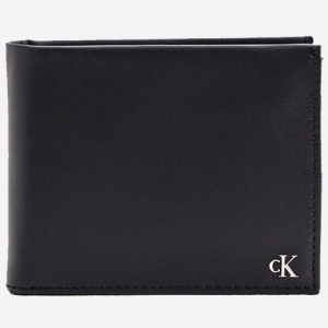 Гаманець чоловічий шкіряний Calvin Klein Jeans K50K507220-BDS Чорний (8719854853879) ТОП в Чернівцях