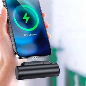 УМБ міні портативний Magnet Power Bank 3000mAh 18W Fast Charge black краща модель в Чернівцях