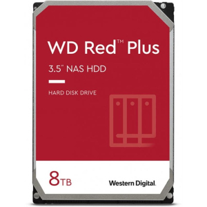 Жорсткий диск Western Digital 8TB Red NASPlus 7200rpm 256MB (WD80EFBX) 3.5 SATA III краща модель в Чернівцях