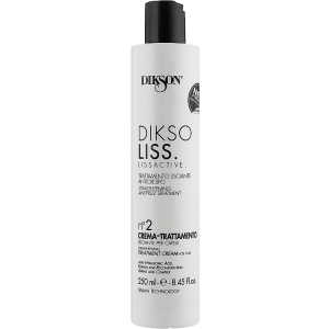 Крем для волосся Dikson Diksoliss Lissactives Straightening Treatment Cream 2 з гіалуроновою кислотою 250 мл (8000836501100) в Чернівцях