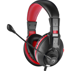 Навушники Marvo H8321S Black-Red (H8321S.MRV) ТОП в Чернівцях