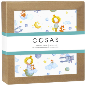 Непромокальна пелюшка Cosas Diaper Little Prince 70х120 см (4822052070970) в Чернівцях