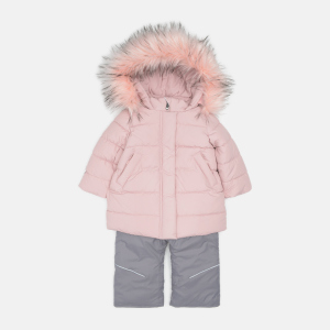 Зимний комплект (куртка + полукомбинезон) Evolution 05-ЗД-21 104 см Пудра\Серый (4823078577832) в Черновцах