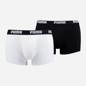 Труси-шорти Puma 88887064 M 2 шт Білий/Чорний (8718824610122) краща модель в Чернівцях