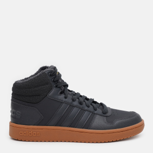 Черевики Adidas Hoops 2.0 Mid GZ8040 36 (4.5) 23 см Carbon/Carbon/Goldmt (4064047611489) краща модель в Чернівцях