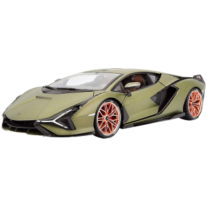 Автомодель Bburago Lamborghini Sian FKP 37 1:18 Зеленая (18-11046G) ТОП в Черновцах